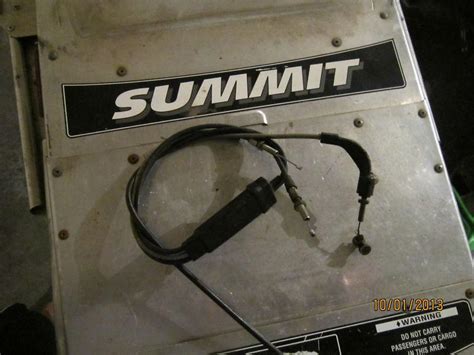 Sell Skidoo Mxz Summit Throttle Cable In Milbank South Dakota