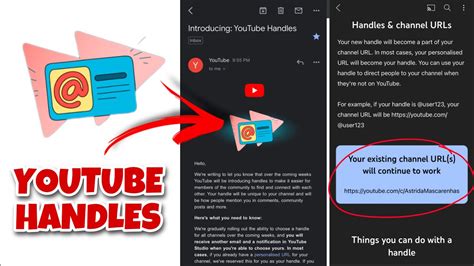 Introducing YouTube Handles How To Create YouTube Handle What Is