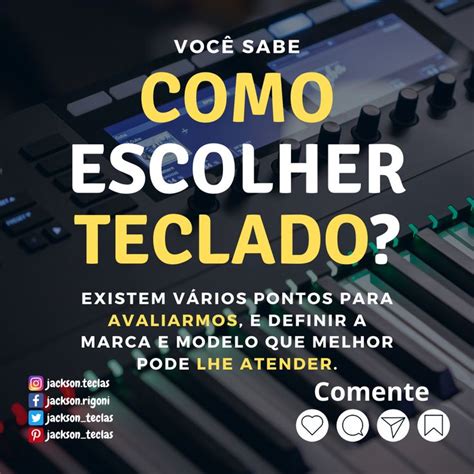 Como Escolher O Melhor Teclado Se Voc Iniciante No Mundo Das Teclas