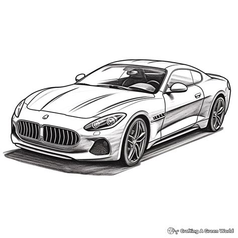 Supercar Coloring Pages Free And Printable