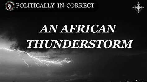 AN AFRICAN THUNDERSTORM YouTube