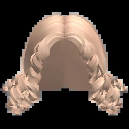 Cute Short Curly Baby Doll Pigtails Blonde Roblox Item Rolimon S