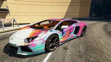 Hyper Beast Lamborghini Aventador Livery GTA5 Mods