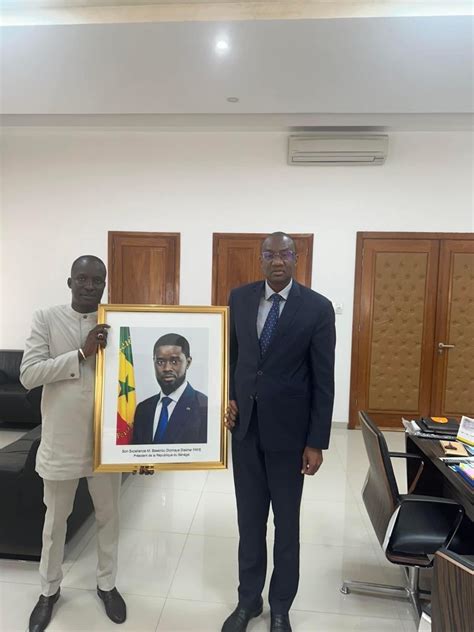 Sénégal Le Portrait Officiel De Bassirou Diomaye Faye Enfin Dévoilé