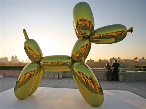 Jeff Koons Goes After Gallerys ‘balloon Dog Bookends The New York Times