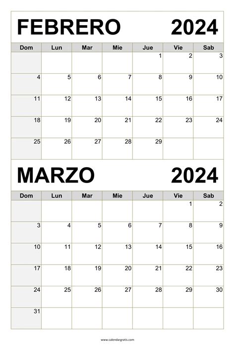 Calendario 2024 Enero Febrero Marzo Delora Siouxie