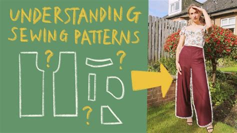 understand sewing patterns  beginners youtube