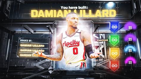 Nba K Damian Lillard Build Half Court Greens Demigod Point Guard