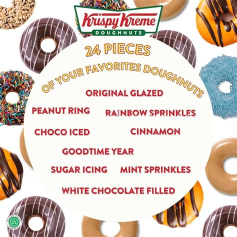 Promo KRISPY KREME Harga Spesial 2 LUSIN DOUGHNUTS Cuma Rp 144rb