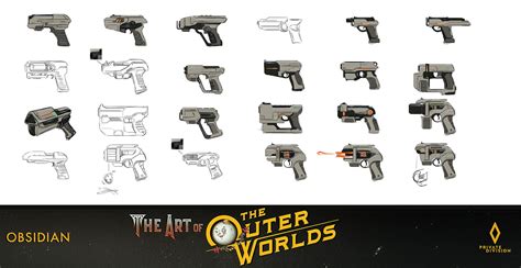 Force Pistol Schematics Outer Worlds The Outer Worlds Force