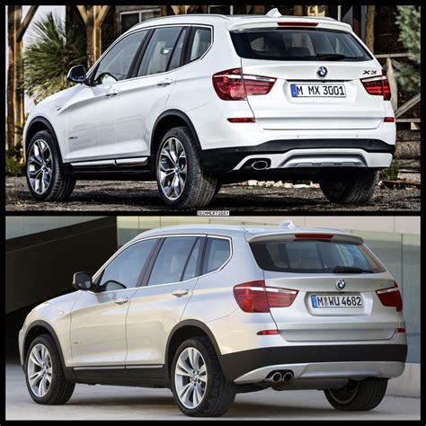 2015 BMW X3 Facelift Vs BMW X3 Pre Facelift Photo Comparison