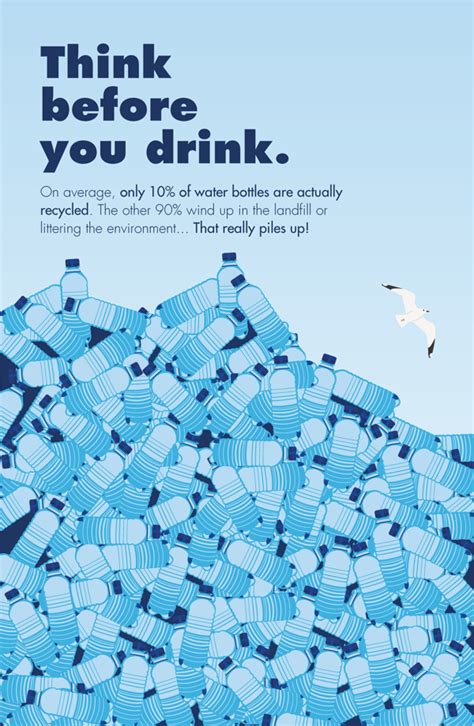 Anti Bottled Water Campaign Poster by Audi Avena, via Behance ...