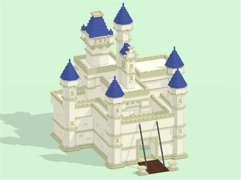 Voxel Art Castles Mega Voxels