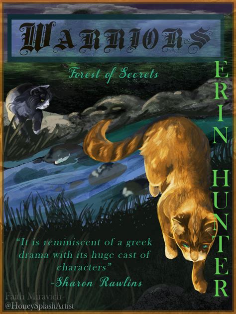 Warrior Cats Forest Of Secrets Book Cover By Honeysplashartist On