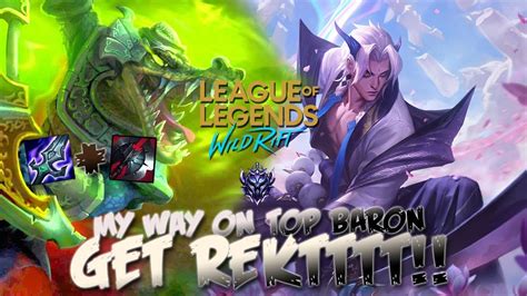 Wild Rift Rank Renekton Vs Yone Gameplay Mvp Grandmaster Yone