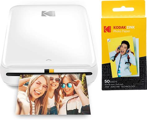 Amazon Zink Kodak Step Printer Impresora inalámbrica de fotos de