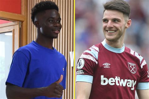 Eagle Eyed Arsenal Fans Spot Declan Rice Liking Bukayo Saka Instagram