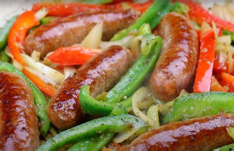 Quick And Easy Sausage And Peppers Recipe Kelvins Kitchen — Kelvins Kitchen