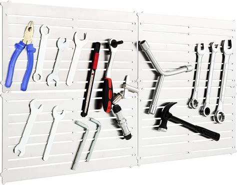 Costway Panneau Mural Porte Outils Lot De Avec Bandes Magn Tiques