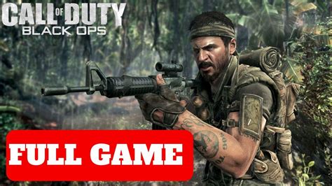 Call Of Duty Black Ops Full Gameplay Walkthrough Part Youtube