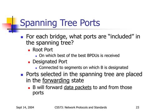 spanning tree algorithm powerpoint