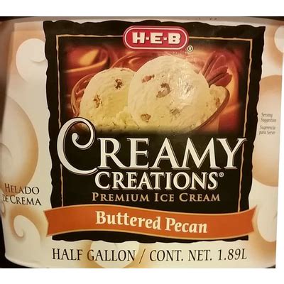 Calories In Ice Cream Butter Pecan From Turkey Hill