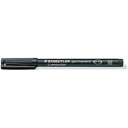 Staedtler Lumocolor Lot De Feutres Permanents Noir Amazon Fr