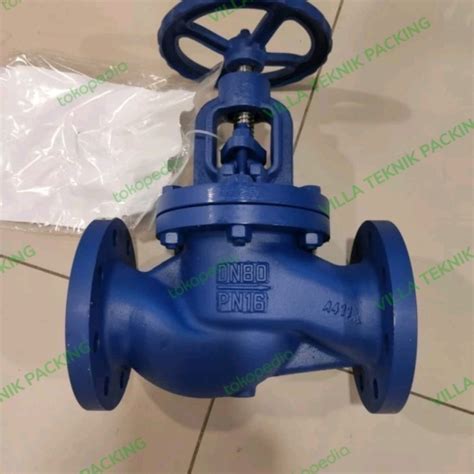 Jual Globe Valve Cast Iron Pn16 1 Inch Globe Valve Pn16 Flange Dn25 Jakarta Barat Villa