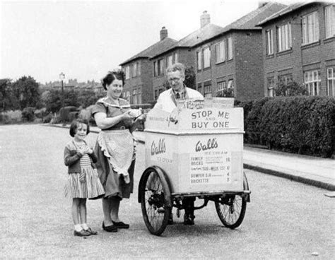 Ice Cream Van In The 50s Pictures Of England Rotherham Olds