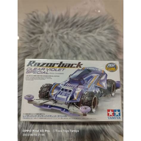 Jual Tamiya Razorback Razor Back Clear Violet Special Shopee