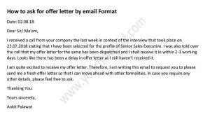 How To Ask Hr For Update On Offer Letter Onvacationswall