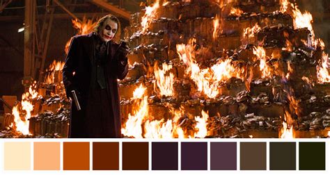 Color Palettes From Famous Movies Show How Colors Set The Tone Of A Film