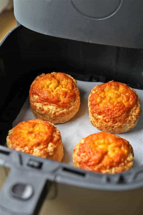 Air Fryer Cheese Scones Farmersgirl Kitchen