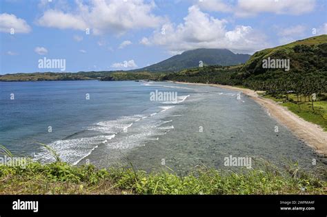 Batan Philippines Mar 8 2024 Chanarian Beach And Mount Iraya