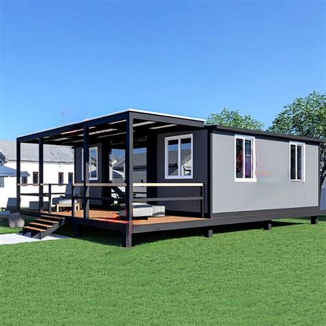 Shipping 20ft Australia 2 Bedroom Luxury Villa Prefabricated Container Homes Expandable