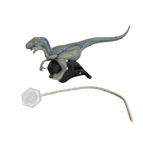 Jurassic World Velociraptor Blue Rip Run Dinos With Rip Cord Tested