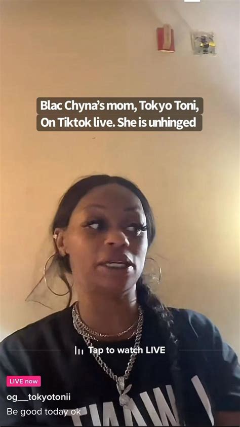 Blac Chynas Mom Tokyo Toni On Tiktok Live Shes Unhinged