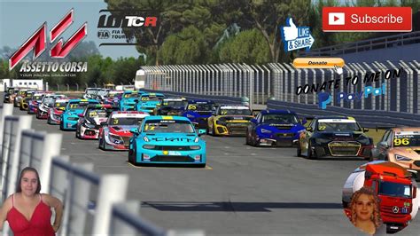 Assetto Corsa World Touring Car Cup Wtcr 2021 Official Complete Grid Skin Pack Test Race Gamplay