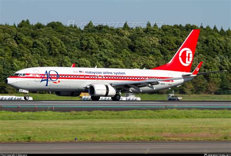 9M MXA Malaysia Airlines Boeing 737 8H6 WL Photo by Māuruuru ID