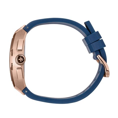 The Intrepid Sport Rose Gold And Blue Ralph Christian Watches