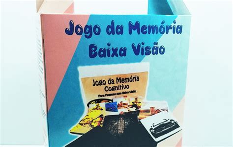 Jogo da Memória Cognitivo para Idosos Baixa Visão 10 Par