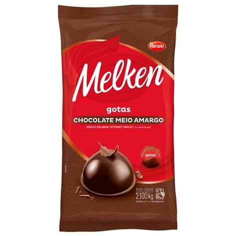 CHOCOLATE MEIO AMARGO MOEDAS 2 1KG MELKEN HARALD SHOPPING DAS EMBALAGENS