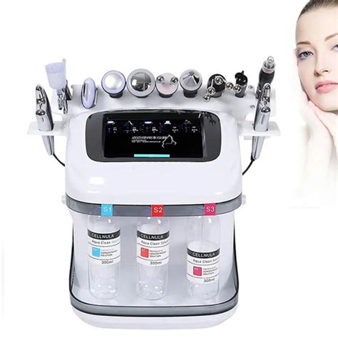 Hydra RF Aqua Peel 10 In 1 Facial Machine Hydrotermal Jet Brushing