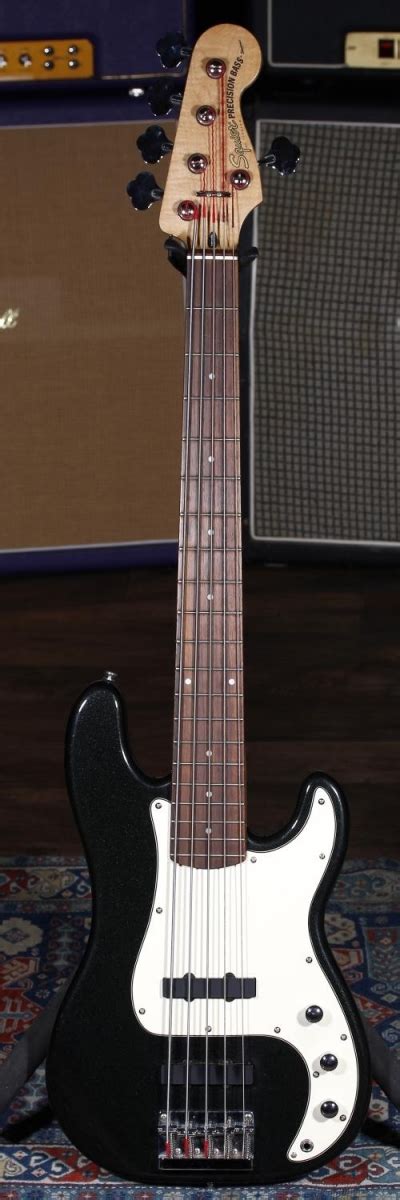 2000 Squier By Fender Standard Series Precision Bass Five String Bass