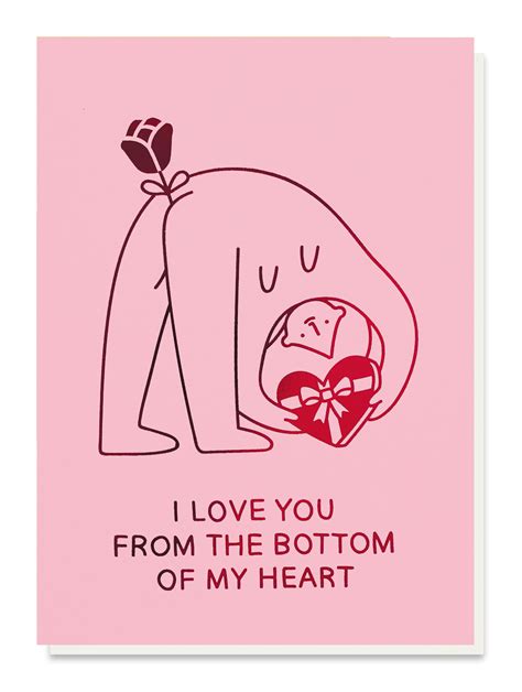 Bottom Of My Heart Card Berylune