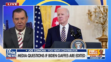 Joe Concha Reacts To Biden Appearing To Forget Mayorkas Name Deteriorating Before Our Eyes