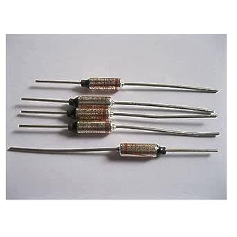 100 Pcs Microtemp Thermal Fuse 216C TF SF214E 10A 250V: Amazon.com ...