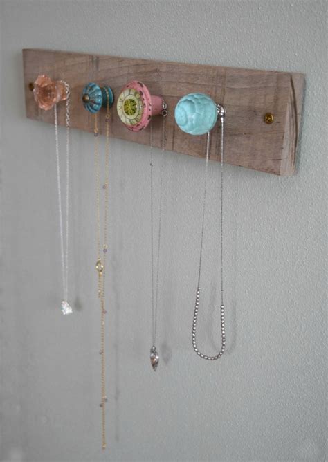 DIY Fabriquer Un Porte Bijoux Mural BricoBistro