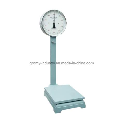 Double Dial Mechanical Platform Scale Ttz Spring Scale Kg Kg