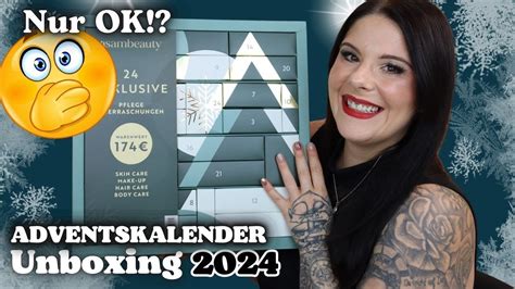 Nur OK Asam Beauty Adventskalender 2024 Unboxing Verlosung YouTube